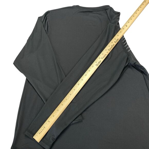 Hang Ten Men’s Long Sleeve Sun Tee, UPF 50+ Protection, Quick-Dry Gray  M - Picture 5 of 14